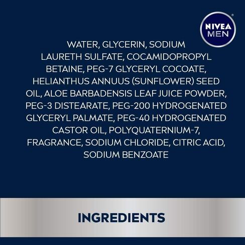 غسول الجسم للترطيب الأقصى من نيفيا للرجال، غسول الجسم بالصبار للبشرة الجافة، 16.9 أونصة سائلة (عبوة من 3 قطع) in Kuwait