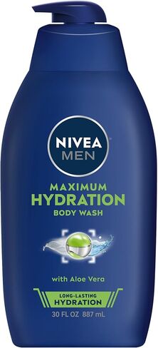 غسول الجسم للترطيب الأقصى من نيفيا للرجال، غسول الجسم بالصبار للبشرة الجافة، 16.9 أونصة سائلة (عبوة من 3 قطع) in Kuwait