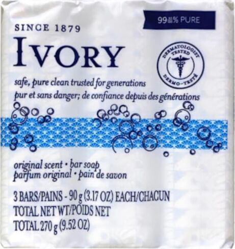 Ivory Original Bar Soap, 3.1 oz - 3 ea in Kuwait