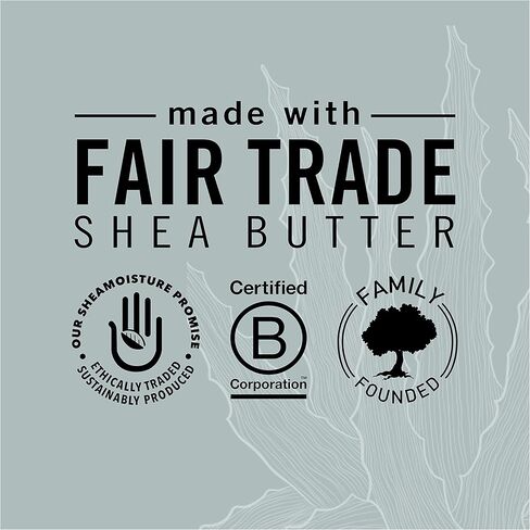 قالب الوجه والجسم من شيا مويستشر للبشرة الدهنية والمعرضة للعيوب، صابون أسود أفريقي خالٍ من البارابين، منظف للوجه، 3.5 أونصة (عبوة من 4 قطع) in Kuwait