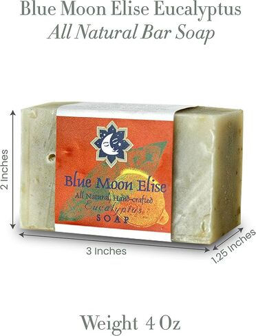 Ain't Buggin Me Citronella Bar Soap for Men and Women, Natural Handmade Soap with Pure Citronella Essential Oils, Soap Bar for Camping and Outdoor Activities in Saudi Arabia
