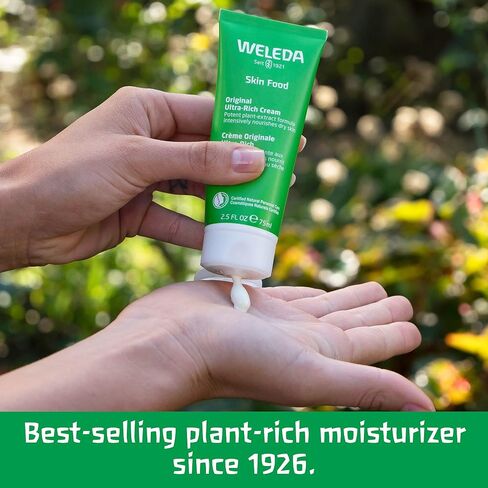 Weleda Skin Food Original Ultra-Rich Body Cream 2.5 Fluid Ounce, Plant Rich Hydrating Moisturizer with Pansy, Chamomile and Calendula in Saudi Arabia