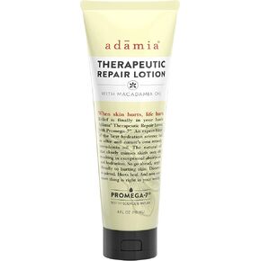 Adamia Therapeutic Repair Lotion with Macadamia Nut Oil and Promega-7, 16 Fl Oz Bottle- Fragrance Free, Paraben Free, Non GMO, White in Saudi Arabia