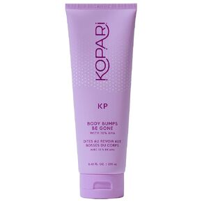 Kopari KP Body Bumps Be Gone Exfoliating Body Scrub with 10% AHA, to Smooth Skin, Reduce Bumps, Decongest Pores, Clarifying, Gently Exfoliate & Wash | 8.45 fl oz Tube