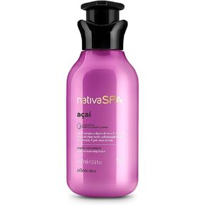 Nativa SPA by O Boticário, Black Plum Moisturizing Body Lotion, Long-Lasting Hydration and Lightweight, Fragranced Moisturizer, 13.5 Ounce