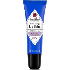 Jack Black Intense Therapy Lip Balm, 0.25-Oz. – SPF 25 Sun Protection, Lip Moisturizer, Hydrating Lip Balm with SPF, Lip Sunscreen to Relieve Dry, Chapped Lips