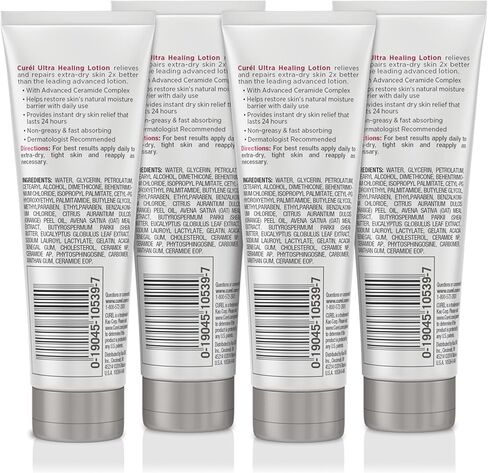 غسول الشفاء الفائق من كوريل، مرطب لليدين والجسم للبشرة شديدة الجفاف، مع مركب سيراميد متقدم وعوامل ترطيب، للبشرة المشدودة، 20 أونصة in Kuwait