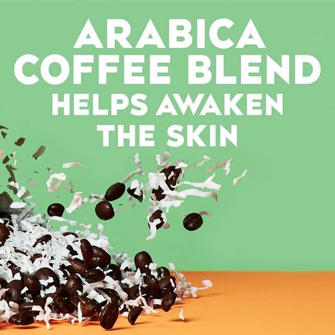 OGX مقشر وغسول القهوة، جوز الهند، 19.5 أونصة سائلة in Kuwait