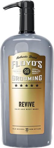 Floyd's 99 Revive 3 in 1 Men's Body Wash - Men's Shampoo, Body Wash, & Face Wash All-in One - Triple Action Formula - Moisturizing - 14 oz. in Kuwait