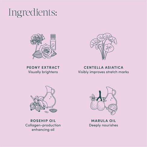 Evereden Golden Belly Serum, Maternity Skincare, Pregnancy Stretch Mark Oil | Dermatologist-Developed | Clean & Vegan Women's Belly Oil for Pregnancy and Postpartum | Clean Maternity Skincare 1.7 fl oz in Saudi Arabia