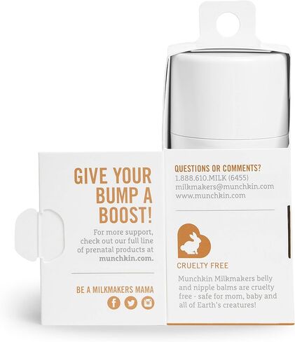 Munchkin® Milkmakers® Twist-Stick Belly Balm All Natural and Moisturizing for Pregnancy Skincare in Saudi Arabia