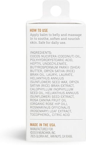 Munchkin® Milkmakers® Twist-Stick Belly Balm All Natural and Moisturizing for Pregnancy Skincare in Saudi Arabia