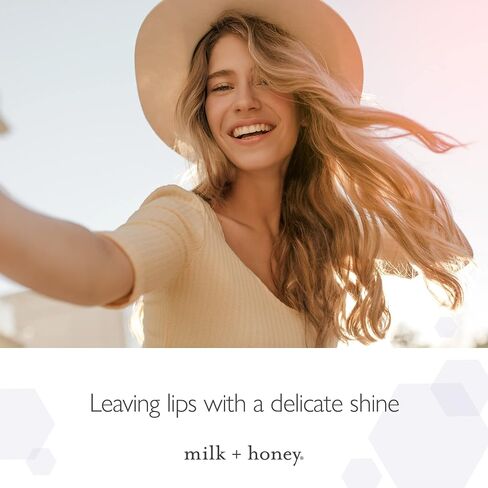 milk + honey Lip Butter No. 40, Moisturizing Vanilla and Cardamom Lip Butter, Organic Lip Softener and Moisturizer, Men and Women Lip Care, 4 Oz in Saudi Arabia