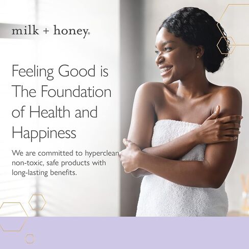 milk + honey Lip Butter No. 40, Moisturizing Vanilla and Cardamom Lip Butter, Organic Lip Softener and Moisturizer, Men and Women Lip Care, 4 Oz in Saudi Arabia