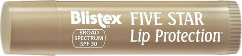 Blistex Five Star Lip Protection Lip Balm, 0.15 Ounce – Wind & Water-Resistant Lip Care, Broad Spectrum SPF 30 Sun Protection, Soothes Cold Chapped Lips, Hydrating Lip Treatment, Holds in Moisture in Saudi Arabia