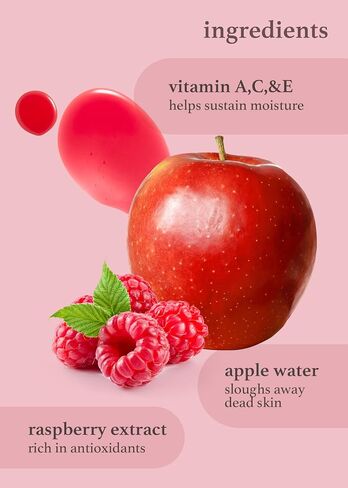 NOONI Korean Lip Oil - Appleberry | Lip Stain, Gift, Moisturizing, Revitalizing, and Tinting for Dry Lips with Raspberry Fruit Extract, 0.12 Fl Oz in Kuwait