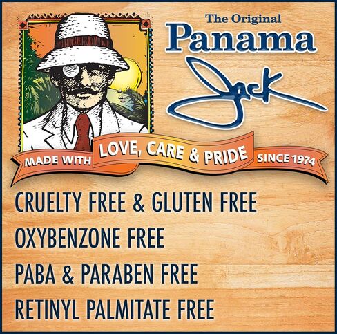 Panama Jack Sunscreen Lip Balm - SPF 45, Flavor Pack, Broad Spectrum UVA-UVB Sunscreen Protection, Prevents & Soothes Dry, Chapped Lips (Dreamsicle/Vanilla/Tropical/Mango) in Kuwait