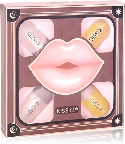 KISSIO Lip Plumper Set,Natural Lip Plumper,Lip Care, Derol Lip Plumper Gloss,Lip Moisturizing Beautiful,Day Ues And Night Ues Set,4PCS Lip Plumper Gloss,5.5 ml*4 in Saudi Arabia