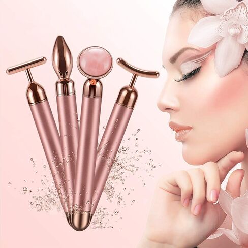 4-in-1 Face Massager Roller 24k Golden Face Roller, Arm Eye Nose Massage for Face Facial Massager Skin Care Tools in Saudi Arabia