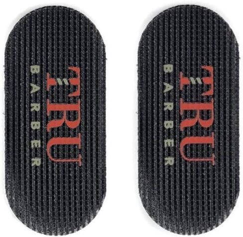 TRU BARBER HAIR GRIPPERS ® 3 COLORS BUNDLE PACK 6 PCS for Men and Women - Salon and Barber, Hair Clips for Styling, Hair holder Grips (Black/Red/Black) in Saudi Arabia
