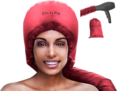 Glow by Daye Bonnet Hood Hair Dryer Attachment, At Home Hair Dryer Hood for Hand Held Hair Dryer, Extra-Large, Black in Saudi Arabia