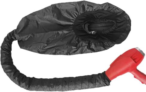 Hair Dryer Bonnet Hood and Heatless Hair Curler Set Deep Conditioning Drying Heat Cap No Heat Curling Rod Headband for Women Natural Curly Textured Hair Care Styling in Saudi Arabia