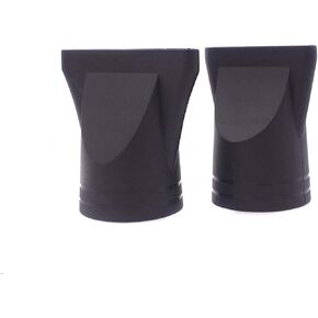 2 قطعة غير عالمية مجفف الشعر فوهة، غطاء بلاستيكي أسود، مجفف الشعر، مجفف الشعر مسطح مجفف الشعر فوهة تجفيف ضيقة مكثف بديل خاص للقطر الخارجي 4.5 سم-4.6 سم مجفف الشعر in Kuwait