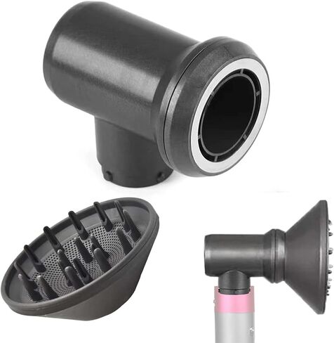 Diffuser and Adaptor for Dyson Airwrap Styler, for Airwrap Styler Converting to Hair Dryer in Kuwait