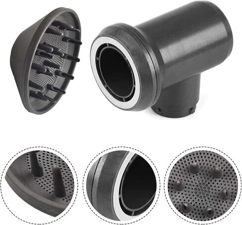 Diffuser and Adaptor for Dyson Airwrap Styler, for Airwrap Styler Converting to Hair Dryer in Kuwait
