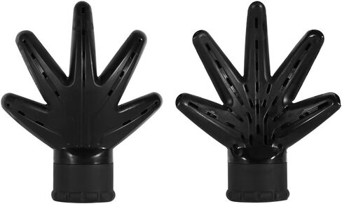 Hair Dryer Diffuser, Hand Shape Hairdressing Blow Dryer Blowdryers Curly Wavy Hair Natural Curly Hair All Hair Types,Suitable for INNER DIAMETER 4.5-6CM/1.7"-2.3“ Round Mouth in Saudi Arabia