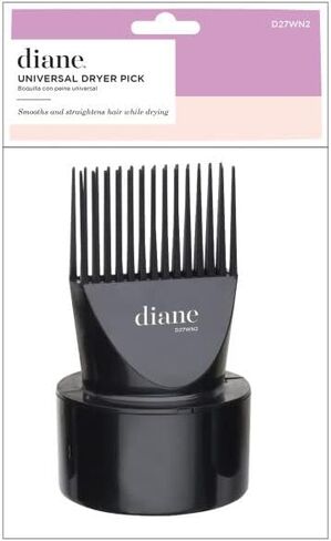 Diane Dryer Pick Attachment – Blow Dryer Comb Attachment, Fits Most Dryers with 2" Barrels – Black – D27WN2 in Saudi Arabia