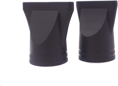 2 قطعة غير عالمية مجفف الشعر فوهة، غطاء بلاستيكي أسود، مجفف الشعر، مجفف الشعر مسطح مجفف الشعر فوهة تجفيف ضيقة مكثف بديل خاص للقطر الخارجي 4.5 سم-4.6 سم مجفف الشعر in Kuwait