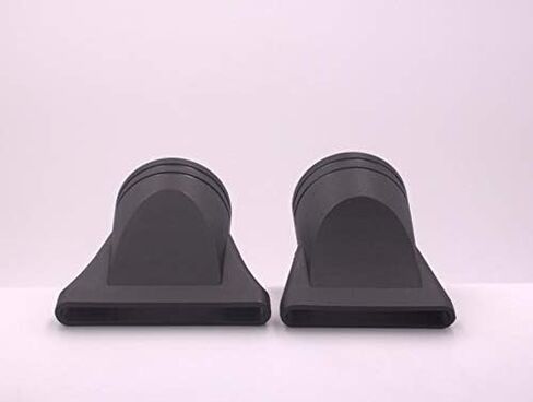 2 قطعة غير عالمية مجفف الشعر فوهة، غطاء بلاستيكي أسود، مجفف الشعر، مجفف الشعر مسطح مجفف الشعر فوهة تجفيف ضيقة مكثف بديل خاص للقطر الخارجي 4.5 سم-4.6 سم مجفف الشعر in Kuwait