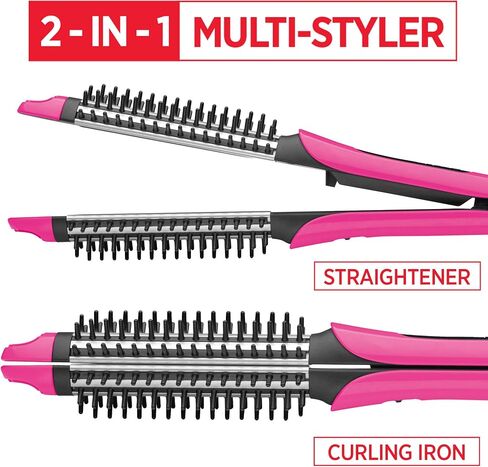 Revlon 2-in-1 Multi-Styler Flat Iron and Curling Wand in Saudi Arabia