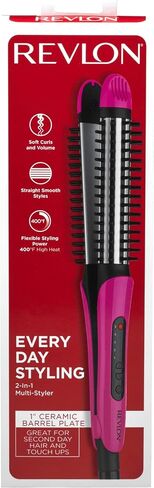 Revlon 2-in-1 Multi-Styler Flat Iron and Curling Wand in Saudi Arabia