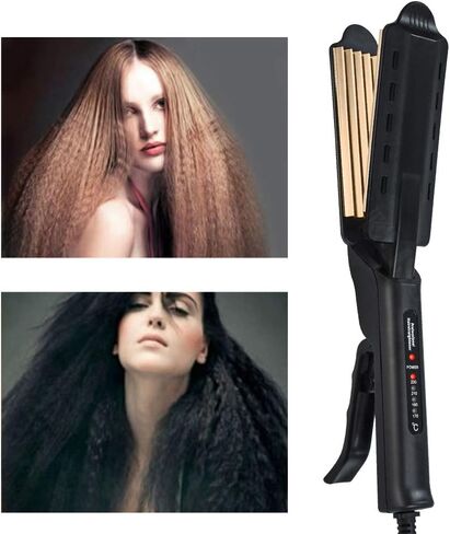 Hair Crimper Iron for 2'' Fluffy Hairstyle Curling Iron,Corrugation Crimper Hair Irons in Saudi Arabia