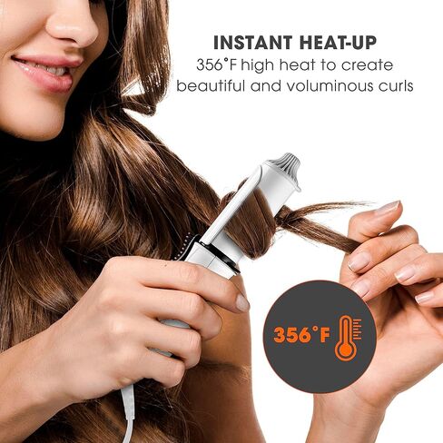 Conair Travel Curling Iron, Mini 1- Inch Ceramic Curling Iron in White by Travel Smart in Saudi Arabia