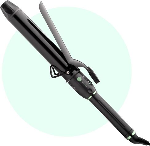 MINT Professional Extra Long Hair Curling Iron 1 inch | 2-Heater Ceramic Barrel That Stays Hot | One Inch Hair Iron Curler for Small to Medium Curls | Travel-Ready International Dual Voltage in Saudi Arabia