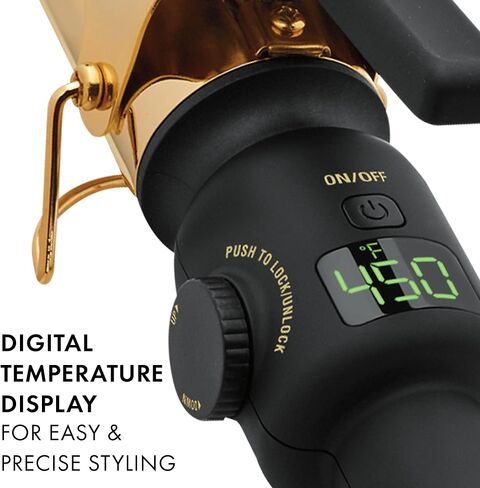 Hot Tools Professional 24K Gold 1'' Digital Curling Iron, 1 ct. in Saudi Arabia