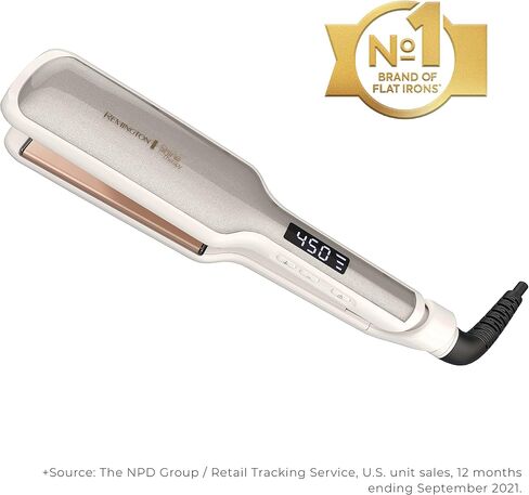REMINGTON Shine Therapy Argan Oil & Keratin Infused 2 Inch Hair Straightener/Flat Iron in Saudi Arabia