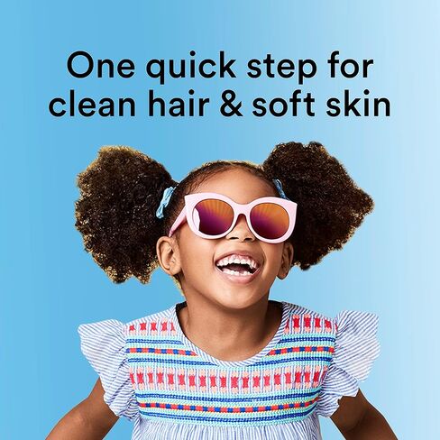 شامبو Suave Kids 3 في 1 مع Peach Pal - شامبو وبلسم للأطفال لا يسبب الدموع، غسول للجسم للأطفال، صابون للأطفال، 16.6 أونصة سائلة (عبوة من قطعتين) in Kuwait