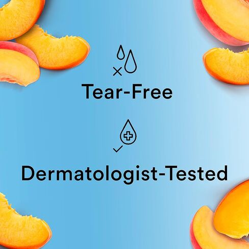 شامبو Suave Kids 3 في 1 مع Peach Pal - شامبو وبلسم للأطفال لا يسبب الدموع، غسول للجسم للأطفال، صابون للأطفال، 16.6 أونصة سائلة (عبوة من قطعتين) in Kuwait