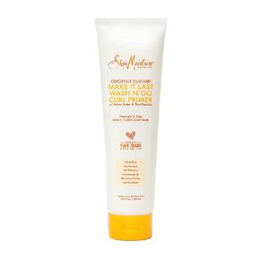 SheaMoisture Curl Primer and Detangler for Hair Styling Curls Coconut Custard Paraben Free Detangler 10.3 oz in Saudi Arabia