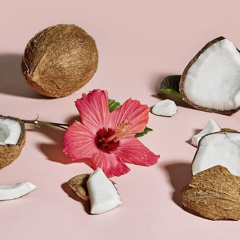 بلسم شيا مويستشر كيرل شاين سيليكون للشعر المجعد، جوز الهند، الكركديه، ترطيب وتحديد 13oz in Kuwait