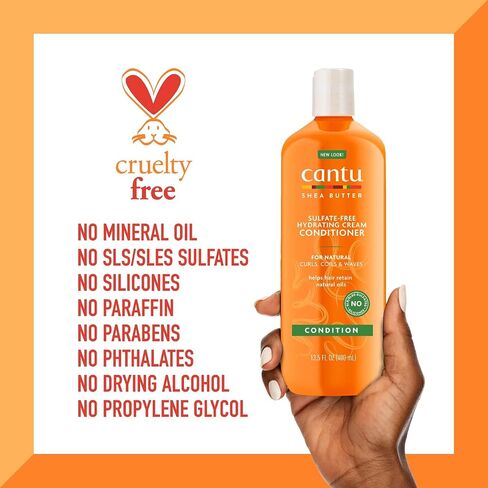 Cantu Hydrating Cream Conditioner with Shea Butter for Natural Hair, 13.5 fl oz (Packaging May Vary) in Saudi Arabia