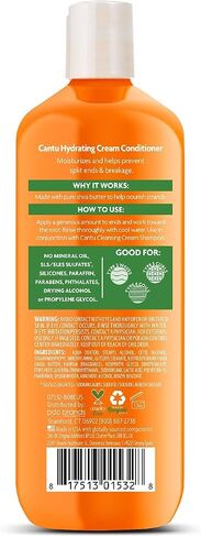 Cantu Hydrating Cream Conditioner with Shea Butter for Natural Hair, 13.5 fl oz (Packaging May Vary) in Saudi Arabia