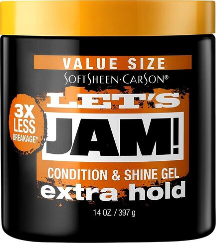 Softsheen Carson Let's Jam Extra Hold Shining and Conditioning Gel, 14 Ounce (Pack of 6) in Saudi Arabia