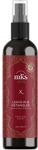 Earthly Body MKS eco X, Dreamsicle Scent - 4 fl oz - Leave-In Treatment & Detangler - Moroccan Argan Oil, Hemp Seed Oil - Vegan & Cruelty Free in Saudi Arabia