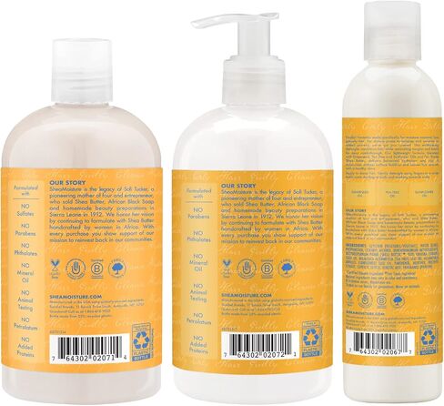 SheaMoisture Weightless Hydrating Detangler For Moisture Resistant, Curly, Coily Hair Low Porosity Lightweight Hair Detangler 8 oz in Saudi Arabia
