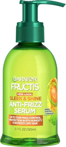مصل Garnier Fructis Sleek & Shine المضاد للتجعد للشعر المجعد والجاف، زيت الأرغان، 5.1 أونصة سائلة، عدد 1 (قد تختلف التعبئة) in Kuwait